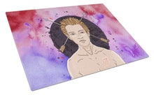 Load image into Gallery viewer, Sagittarius Zodiac Sign Glass Cutting Boards – Durable, Decorative Kitchen Art Large BB7325LCB
