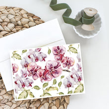 Load image into Gallery viewer, Orchids Greeting Cards -  Blank Note Cards – 8-Pack of Artist-Designed Cards with Envelopes