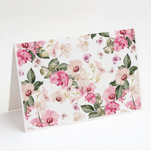 Load image into Gallery viewer, Orchids Greeting Cards -  Blank Note Cards – 8-Pack of Artist-Designed Cards with Envelopes