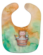 Load image into Gallery viewer, Owl Bathing Watercolor Baby Bib BB7342BIB