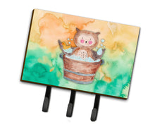 Load image into Gallery viewer, Owl Bathing Watercolor Leash or Key Holder BB7342TH68