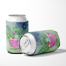Load image into Gallery viewer, Frog Bathing Watercolor Can or Bottle Hugger BB7343CC
