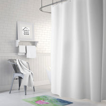 Load image into Gallery viewer, Frog Bathing Watercolor Machine Washable Memory Foam Mat BB7343RUG
