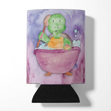 Load image into Gallery viewer, Turtle Bathing Watercolor Can or Bottle Hugger BB7344CC