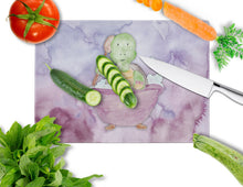 Load image into Gallery viewer, Turtle Bathing Watercolor Glass Cutting Boards – Durable, Decorative Kitchen Art Large BB7344LCB
