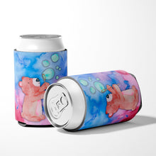 Load image into Gallery viewer, Bear and Bubbles Watercolor Can or Bottle Hugger BB7347CC
