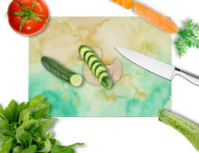 Load image into Gallery viewer, Rubber Duckie Watercolor Glass Cutting Boards – Durable, Decorative Kitchen Art Large BB7351LCB