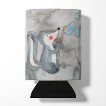 Load image into Gallery viewer, Skunk and Bubbles Watercolor Can or Bottle Hugger BB7352CC