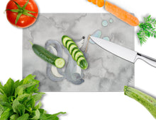 Load image into Gallery viewer, Skunk and Bubbles Watercolor Glass Cutting Boards – Durable, Decorative Kitchen Art Large BB7352LCB