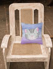 Load image into Gallery viewer, Cat Face Watercolor Fabric Decorative Pillow BB7355PW1818