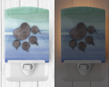 Load image into Gallery viewer, Cat Paw Watercolor Ceramic Night Light BB7356CNL