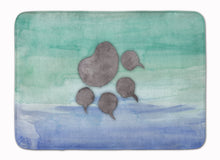 Load image into Gallery viewer, Cat Paw Watercolor Machine Washable Memory Foam Mat BB7356RUG