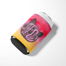 Load image into Gallery viewer, Cat Face Meow Watercolor Can or Bottle Hugger BB7358CC