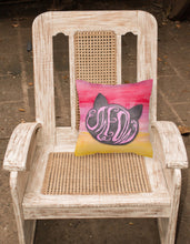 Load image into Gallery viewer, Cat Face Meow Watercolor Fabric Decorative Pillow BB7358PW1818