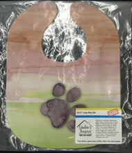Load image into Gallery viewer, Dog Paw Watercolor Baby Bib BB7359BIB