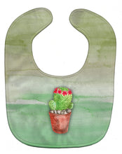 Load image into Gallery viewer, Cactus Green Watercolor Baby Bib BB7364BIB
