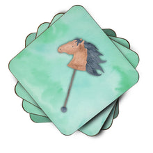 Load image into Gallery viewer, Stick Horse Watercolor Foam Coaster  BB7366FC