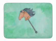 Load image into Gallery viewer, Stick Horse Watercolor Machine Washable Memory Foam Mat BB7366RUG