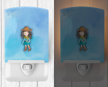 Load image into Gallery viewer, Cowgirl Watercolor Ceramic Night Light BB7367CNL