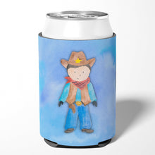 Load image into Gallery viewer, Cowboy Watercolor Can or Bottle Hugger BB7368CC