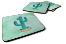 Load image into Gallery viewer, Western Cactus Watercolor Foam Coaster  BB7369FC