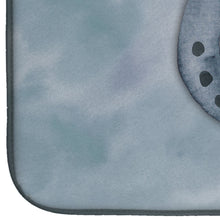 Load image into Gallery viewer, Horseshoe Watercolor Dish Drying Mat – Absorbent, Artistic Kitchen Essentials BB7370DDM