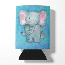 Load image into Gallery viewer, Blue Elepant Watercolor Can or Bottle Hugger BB7372CC