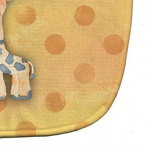Load image into Gallery viewer, Polkadot Griaffe Watercolor Baby Bib BB7373BIB