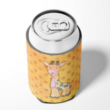 Load image into Gallery viewer, Polkadot Griaffe Watercolor Can or Bottle Hugger BB7373CC