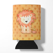 Load image into Gallery viewer, Polkadot Lion Watercolor Can or Bottle Hugger BB7374CC
