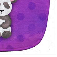 Load image into Gallery viewer, Polkadot Panda Bear Watercolor Baby Bib BB7375BIB
