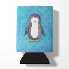 Load image into Gallery viewer, Polkadot Penguin Watercolor Can or Bottle Hugger BB7376CC