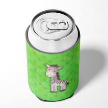 Load image into Gallery viewer, Polkadot Zebra Watercolor Can or Bottle Hugger BB7377CC