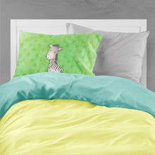 Load image into Gallery viewer, Polkadot Zebra Watercolor Fabric Standard Pillowcase – Artistic Decorative Front, White Back BB7377PILLOWCASE