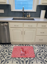 Load image into Gallery viewer, Polkadot Horse Watercolor Machine Washable Memory Foam Mat BB7379RUG
