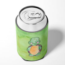 Load image into Gallery viewer, Turtle Watercolor Can or Bottle Hugger BB7382CC
