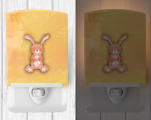 Load image into Gallery viewer, Rabbit Watercolor Ceramic Night Light BB7383CNL