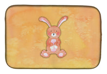 Load image into Gallery viewer, Rabbit Watercolor Dish Drying Mat – Absorbent, Artistic Kitchen Essentials BB7383DDM