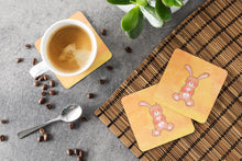 Load image into Gallery viewer, Rabbit Watercolor Foam Coaster  BB7383FC
