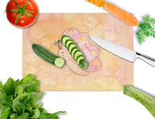 Load image into Gallery viewer, Butterfly Watercolor Glass Cutting Boards – Durable, Decorative Kitchen Art Large BB7384LCB