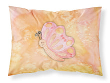 Load image into Gallery viewer, Butterfly Watercolor Fabric Standard Pillowcase – Artistic Decorative Front, White Back BB7384PILLOWCASE