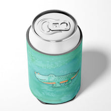 Load image into Gallery viewer, Alligator Watercolor Can or Bottle Hugger BB7385CC