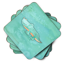 Load image into Gallery viewer, Alligator Watercolor Foam Coaster  BB7385FC