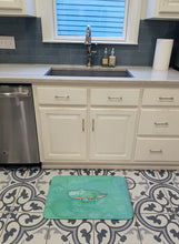 Load image into Gallery viewer, Alligator Watercolor Machine Washable Memory Foam Mat BB7385RUG