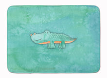 Load image into Gallery viewer, Alligator Watercolor Machine Washable Memory Foam Mat BB7385RUG