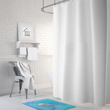 Load image into Gallery viewer, Blue Fish Watercolor Machine Washable Memory Foam Mat BB7386RUG