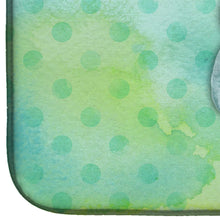 Load image into Gallery viewer, Polkadot Hippopotamus Watercolor Dish Drying Mat – Absorbent, Artistic Kitchen Essentials BB7389DDM