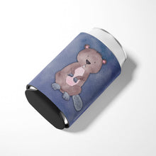 Load image into Gallery viewer, Beaver Watercolor Can or Bottle Hugger BB7392CC