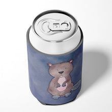Load image into Gallery viewer, Beaver Watercolor Can or Bottle Hugger BB7392CC
