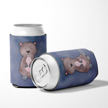 Load image into Gallery viewer, Beaver Watercolor Can or Bottle Hugger BB7392CC